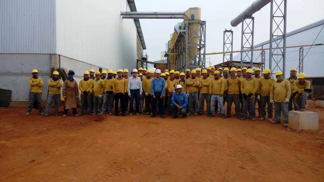 Equipe ConstruCampo em obra